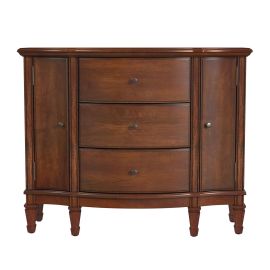 Butler Specialty Sheffield 3 Drawer 2 Drawer Accent Cabinet Antique Cherry