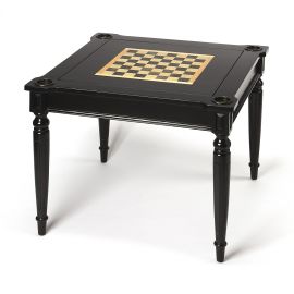 Butler Specialty Vincent Multi-Game Card Table Black