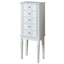 ACME Tammy Jewelry Armoire in White