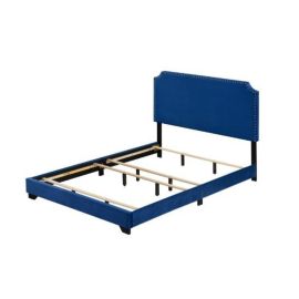 ACME Haemon Queen Bed - Blue Fabric 