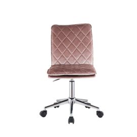 ACME Aestris Office Chair, Pink Velvet
