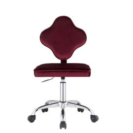 ACME Clover Office Chair, Red Velvet 