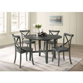ACME Kendric Dining Table, Rustic Gray