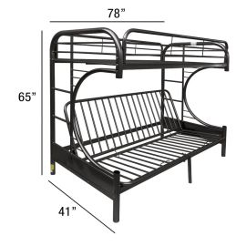 ACME Eclipse Bunk Bed (Twin/Full/Futon) in Black