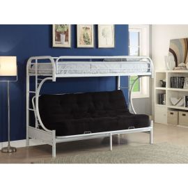 ACME Eclipse Bunk Bed (Twin/Full/Futon) in White