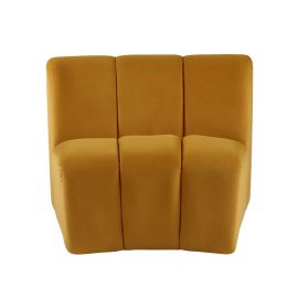 ACME Felicia Modular Chair, Yellow Velvet 