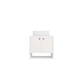 Liberty Floating 23.62 Bathroom Vanity with Sink and 2 Shelves in White
