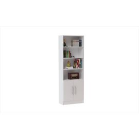 Manhattan Comfort Catarina Cabinet with 6 shelves in White