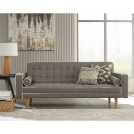 Coaster Fine Lassen Tufted Upholstered Sofa Bed Grey