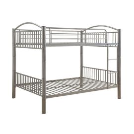 ACME Cayelynn Bunk Bed (Full/Full) in Silver