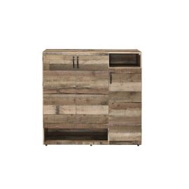 ACME Howia Cabinet, Rustic Gray Oak