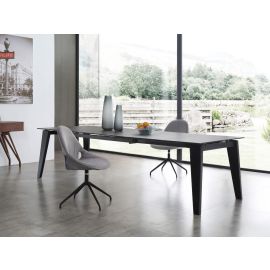 Whiteline Theo Extendable Dining Table